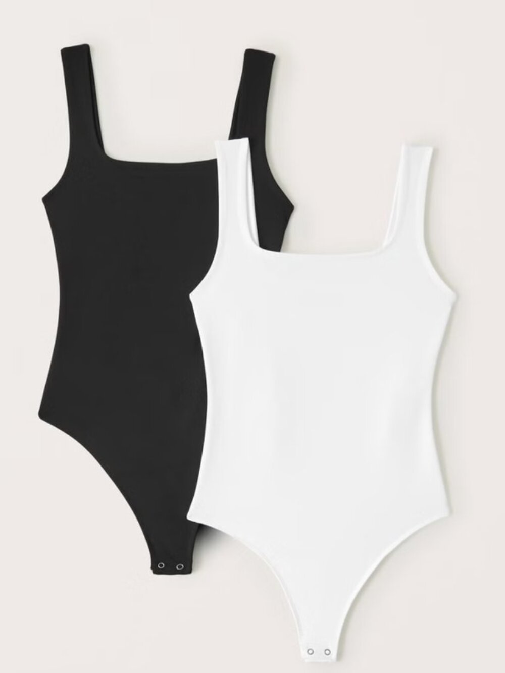 Abercrombie & Fitch Double-Layered Seamless Fabric Corset Bodysuits Set XS